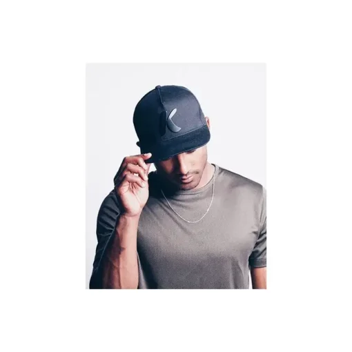 Snapback Hat (Black/Black) - Image 3